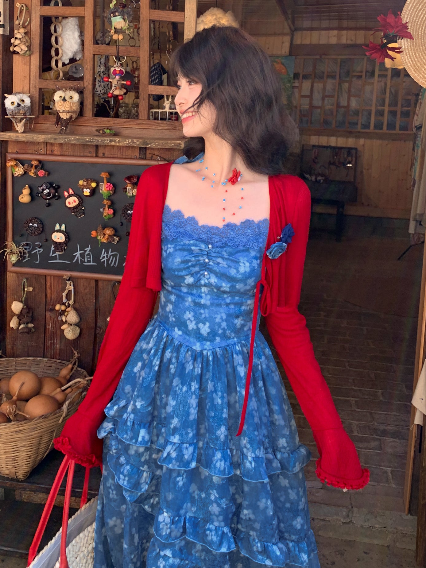 Bluebell Breeze Floral Sundress-Dresses-ntbhshop