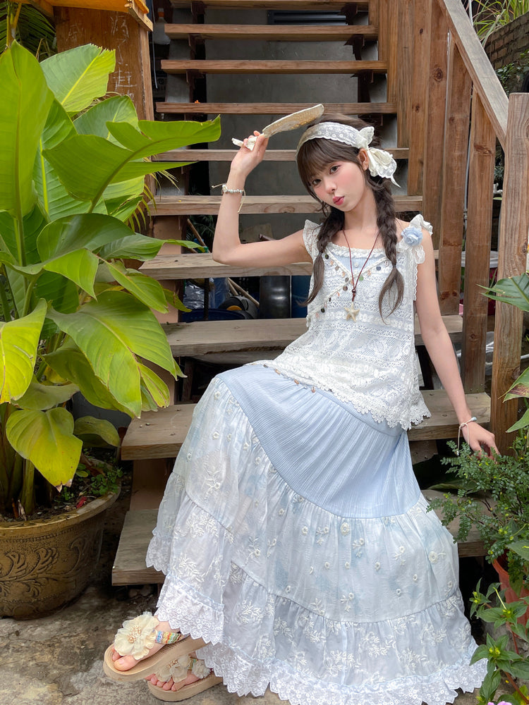 Forget Me Not Camisole, Smock & Skirt-Sets-ntbhshop
