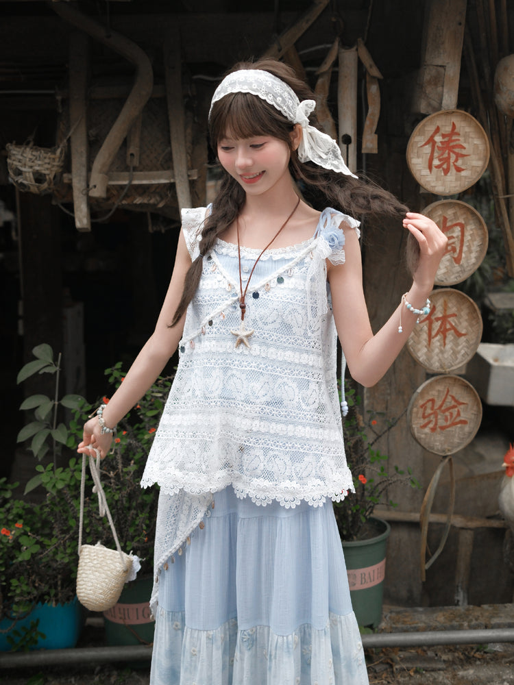 Forget Me Not Camisole, Smock & Skirt-Sets-ntbhshop