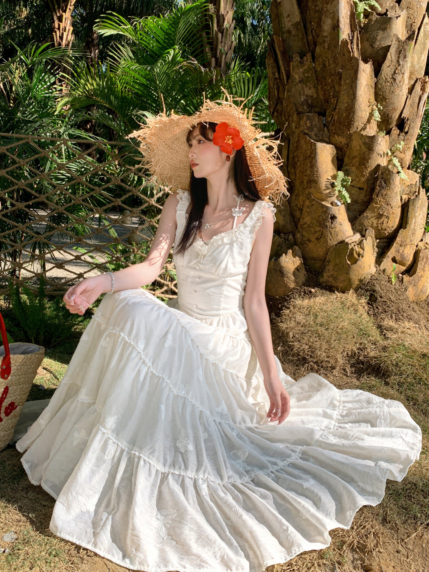 Cloud Petal Butterfly Dress-Dresses-ntbhshop