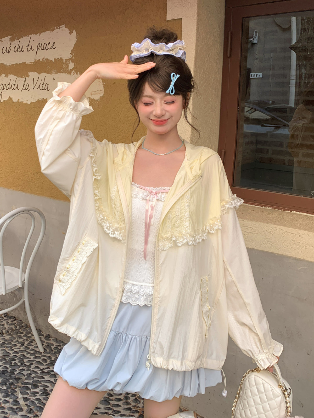 Buttercream Breeze Sun Jacket-Outerwear-ntbhshop