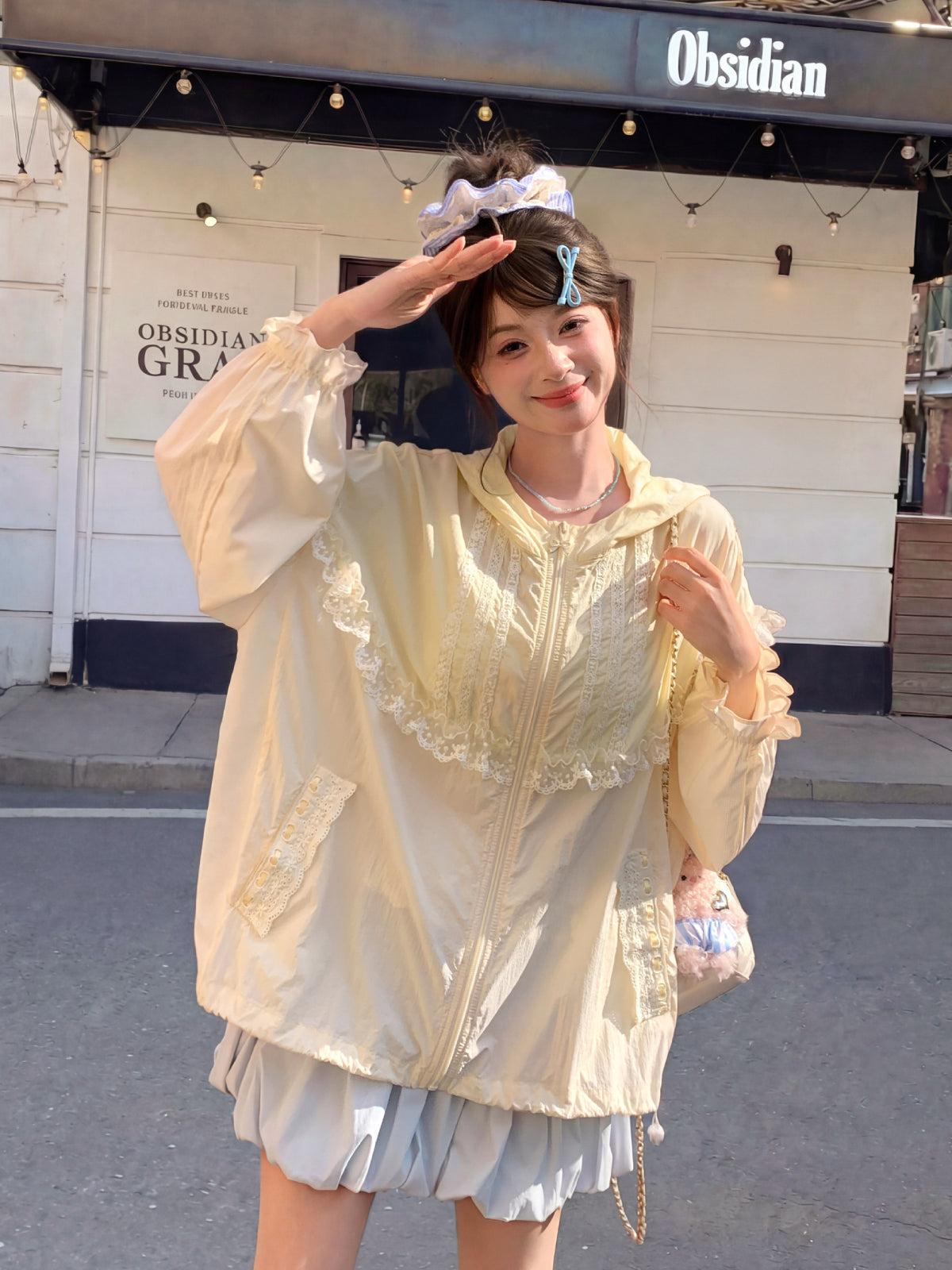 Buttercream Breeze Sun Jacket-Outerwear-ntbhshop