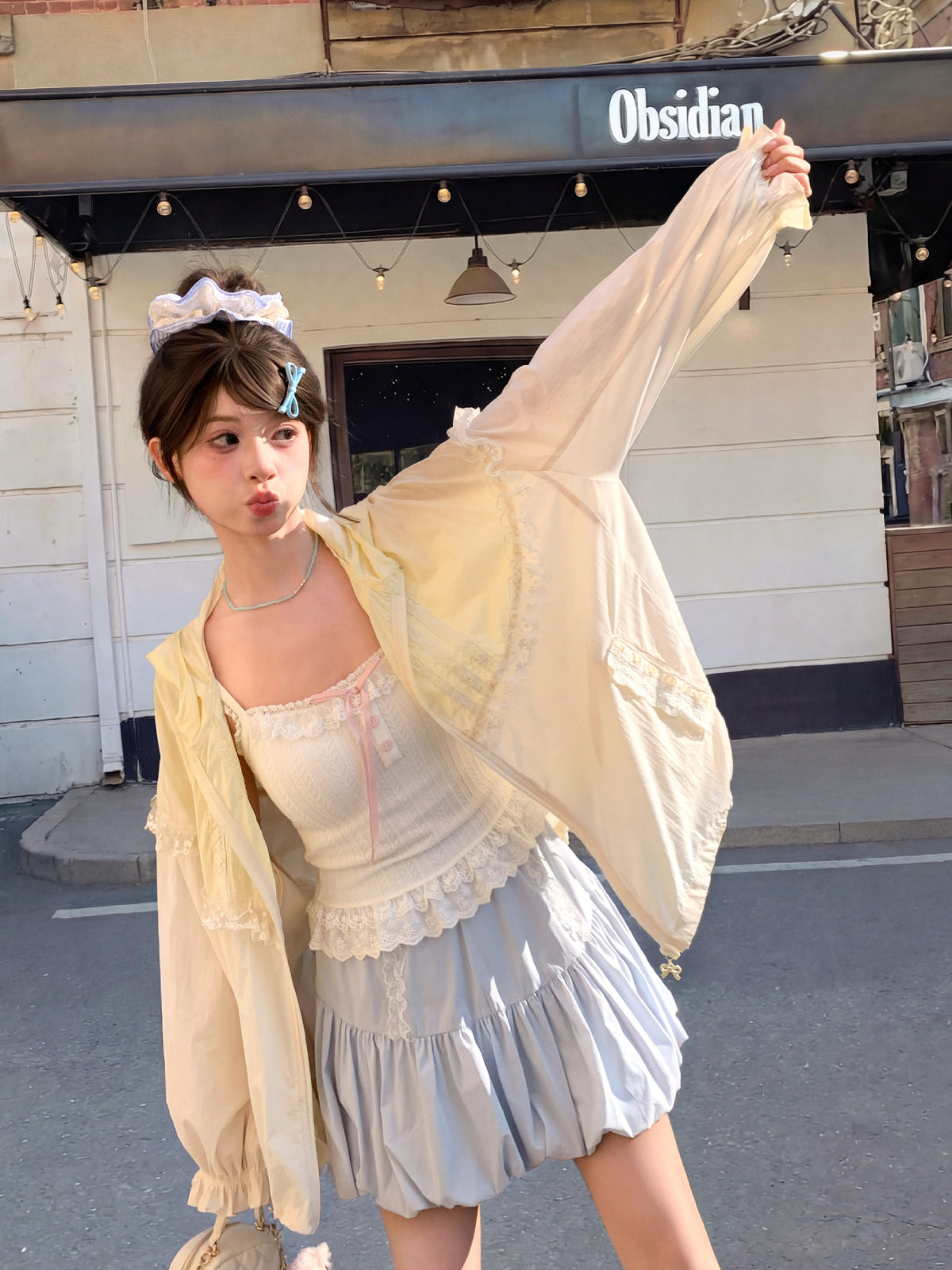 Buttercream Breeze Sun Jacket-Outerwear-ntbhshop