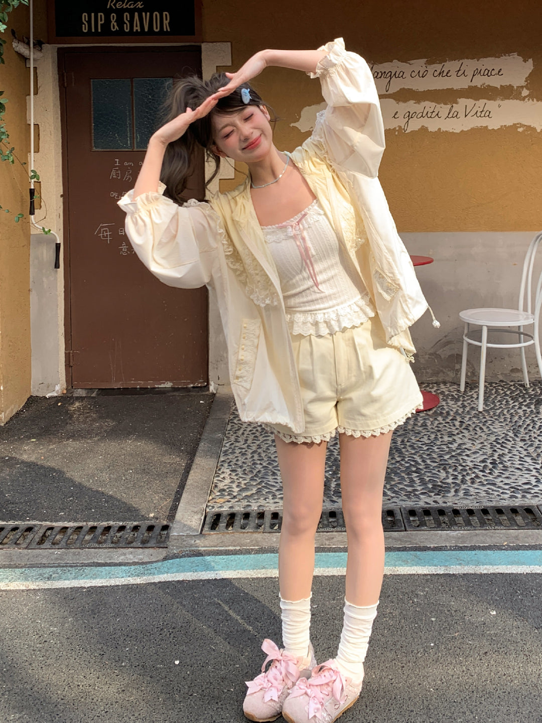 Buttercream Breeze Sun Jacket-Outerwear-ntbhshop