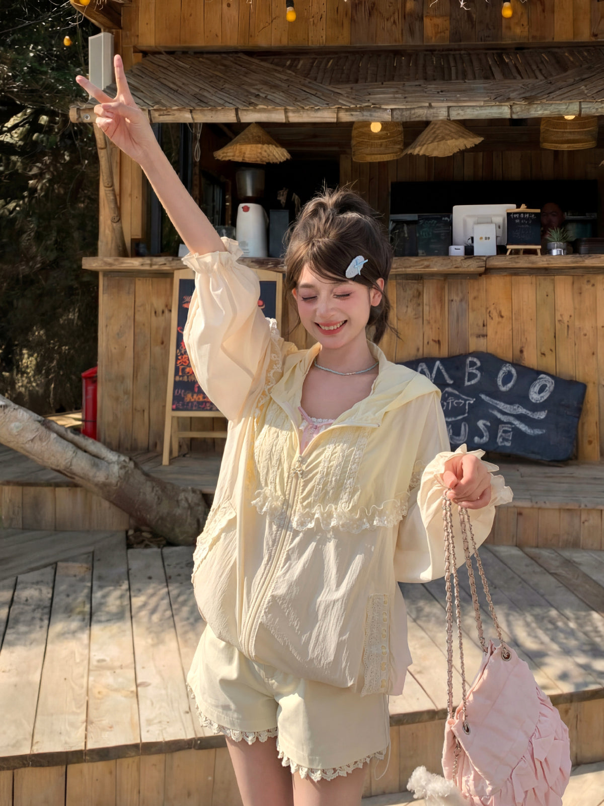 Buttercream Breeze Sun Jacket-Outerwear-ntbhshop