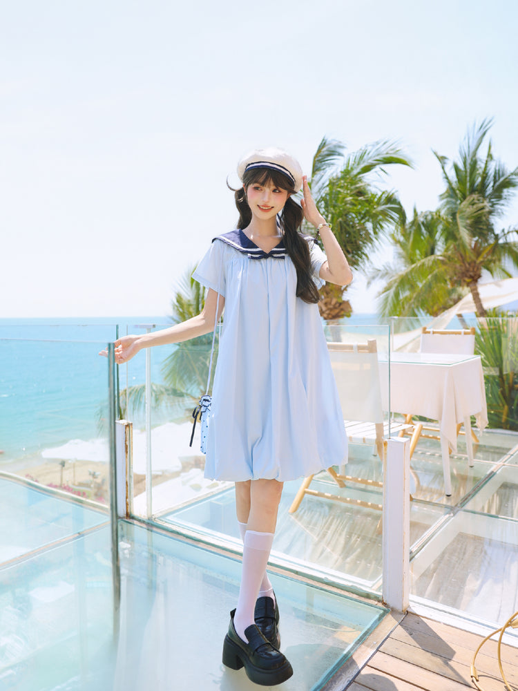 Sky Harbor Sailor Dress & Bag-Dresses-ntbhshop