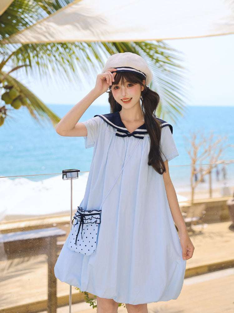 Sky Harbor Sailor Dress & Bag-Dresses-ntbhshop