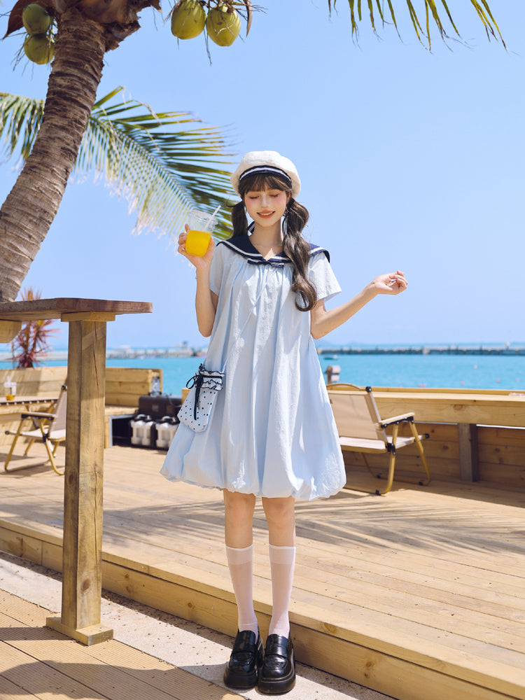 Sky Harbor Sailor Dress & Bag-Dresses-ntbhshop