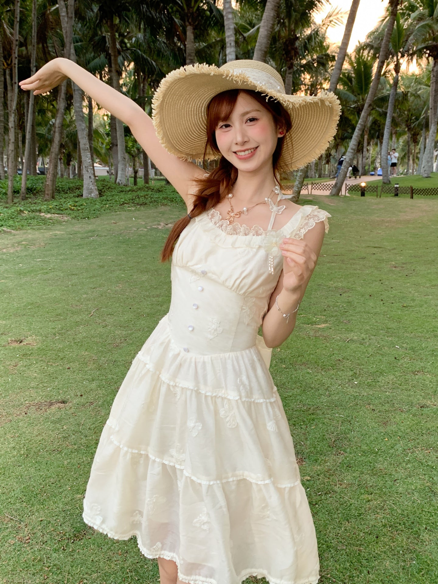 Butterfly Garden Bow Dress-Dresses-ntbhshop