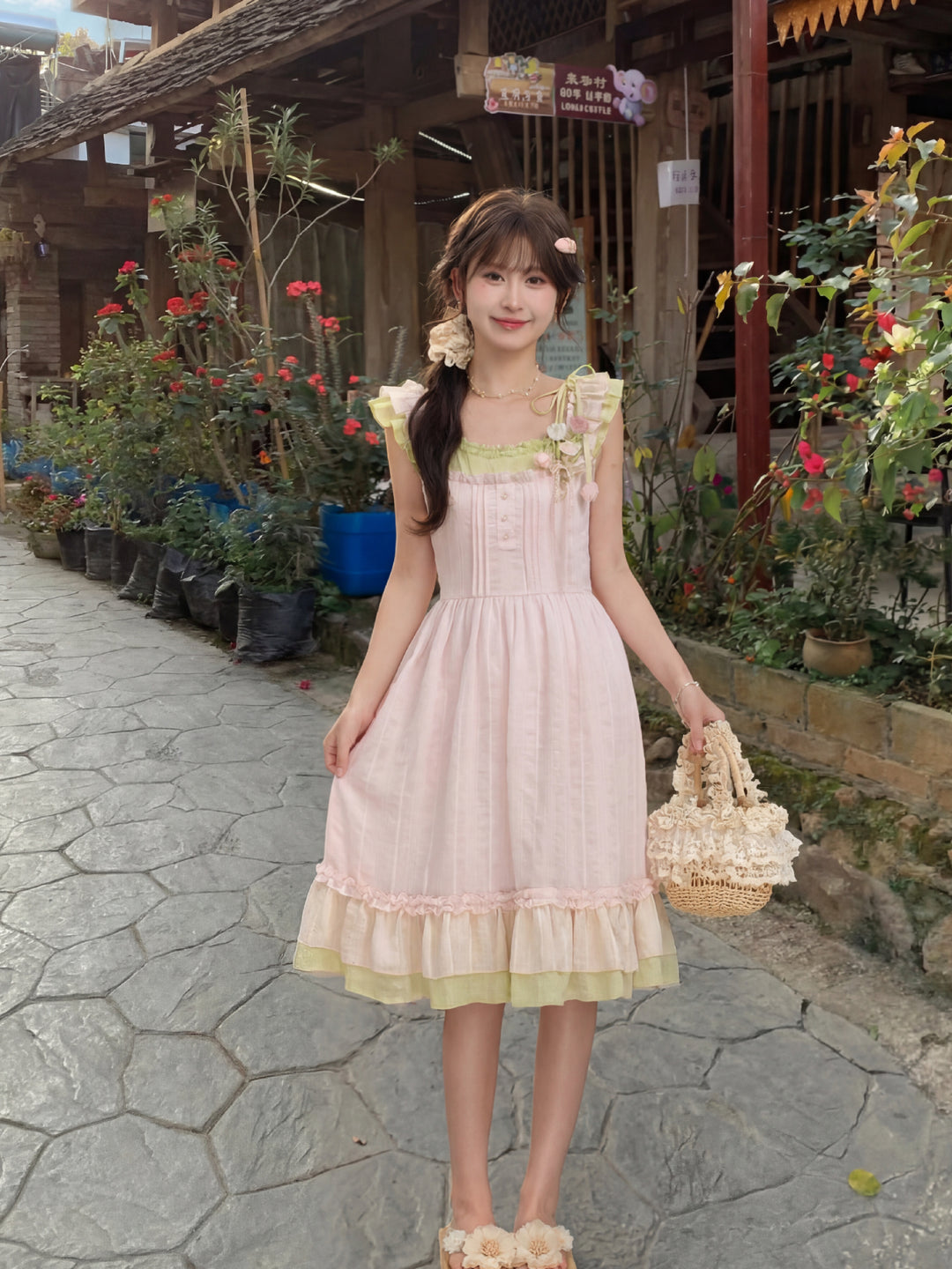 Tulip Bloom Cami Dresses-Dresses-ntbhshop