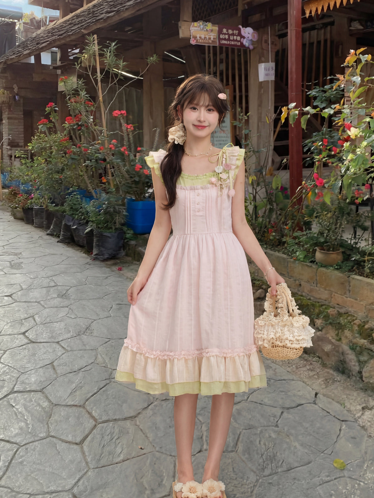 Tulip Bloom Cami Dresses-Dresses-ntbhshop