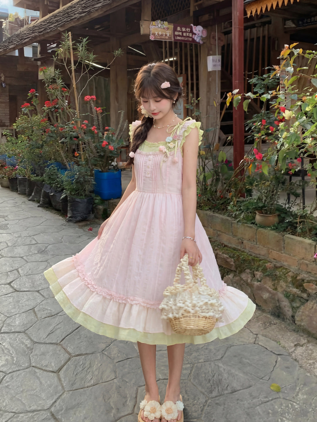 Tulip Bloom Cami Dresses-Dresses-ntbhshop