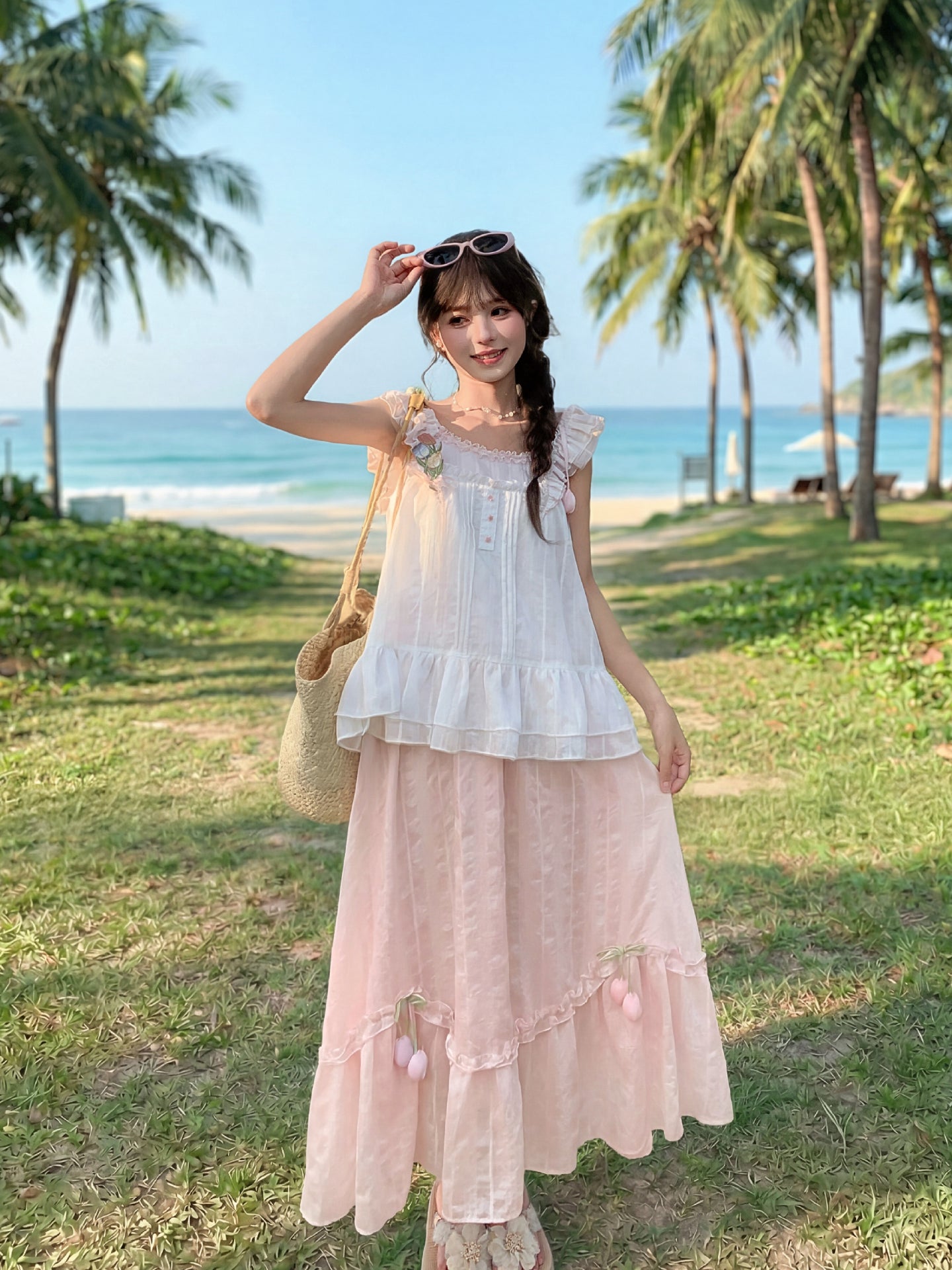 Tulip Bloom Petaline Skirts-Bottoms-ntbhshop