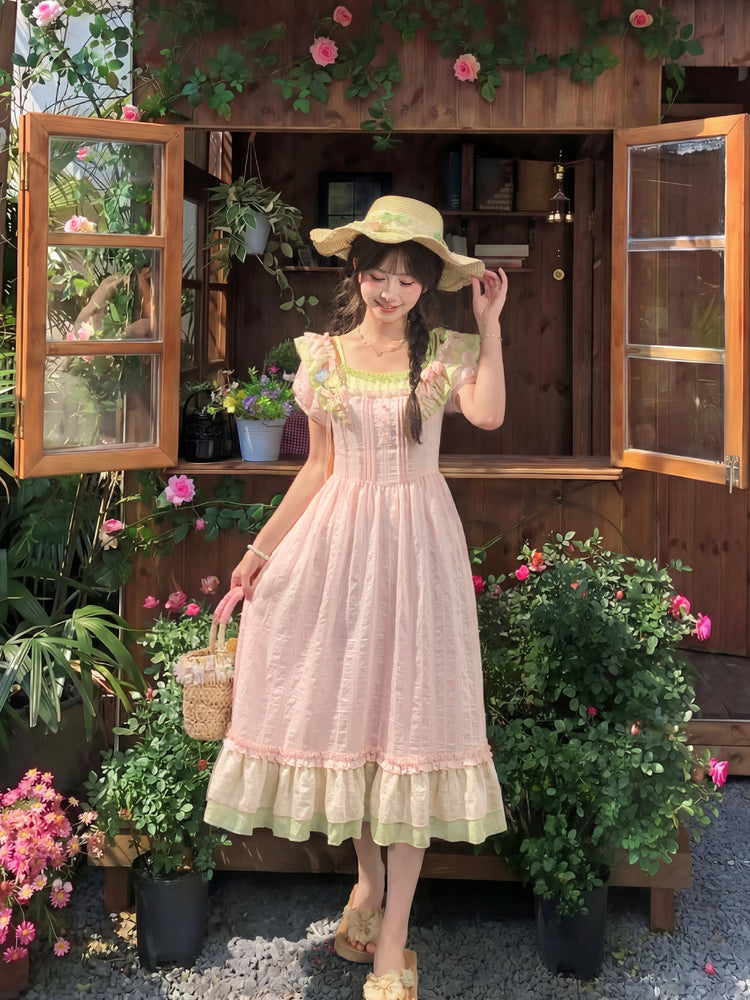 Tulip Bloom Ruffle Dresses-Dresses-ntbhshop