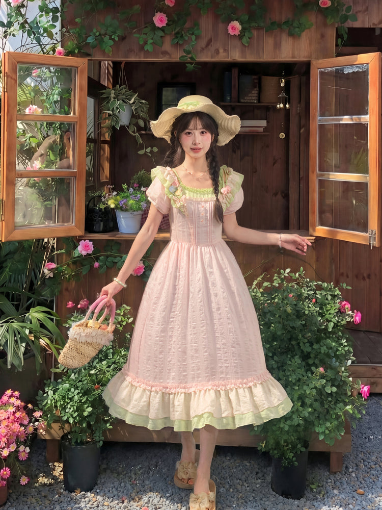Tulip Bloom Ruffle Dresses-Dresses-ntbhshop