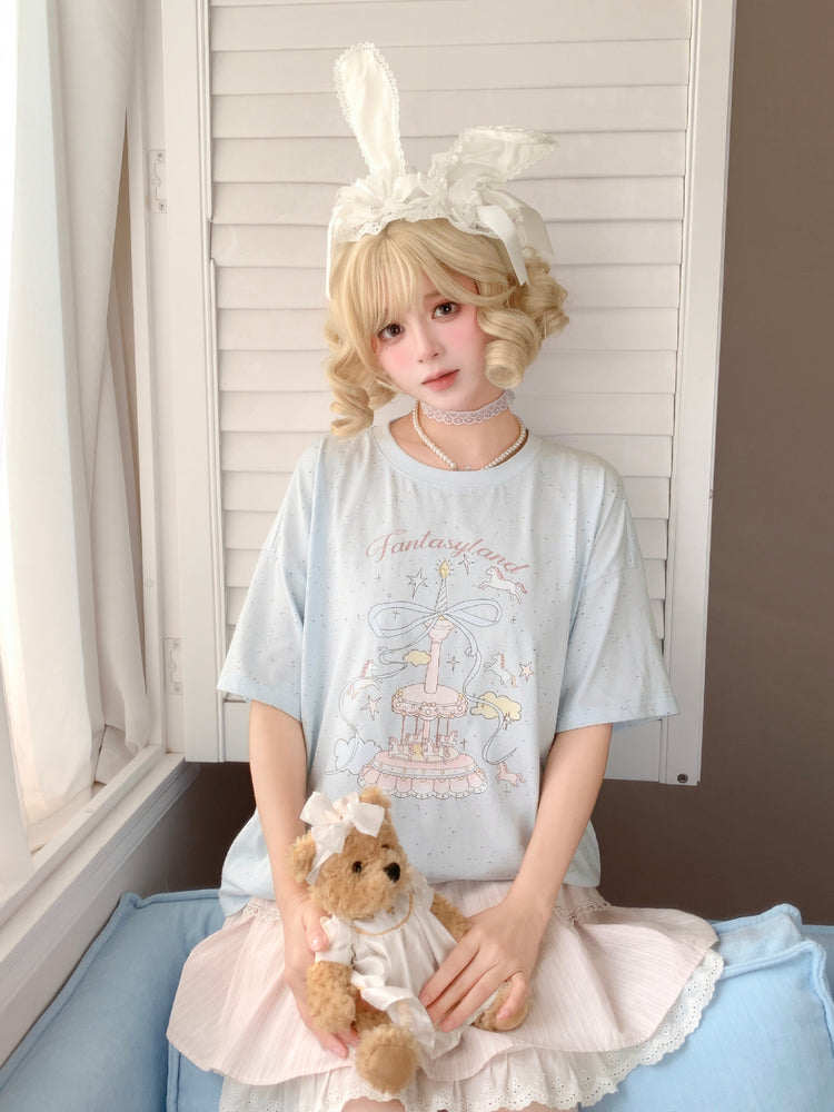 Fantasyland Pastel Tees-Tops-ntbhshop