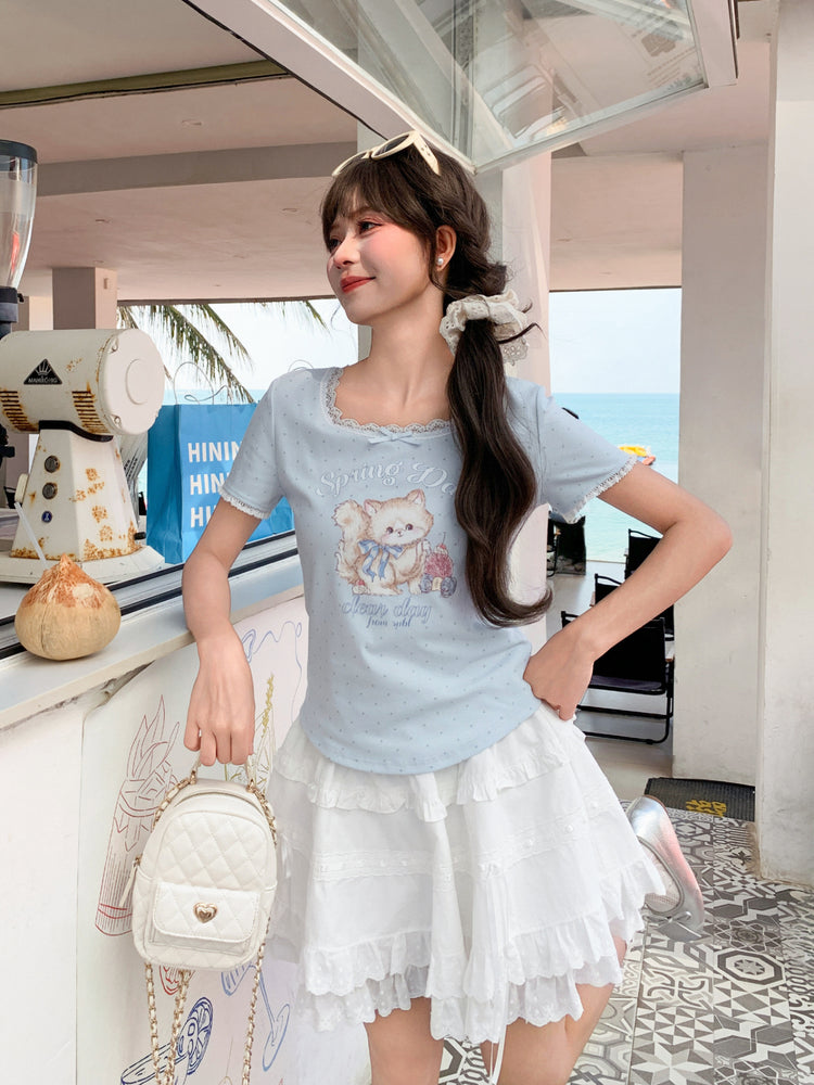 Spring Kitten Baby Tees-Tops-ntbhshop