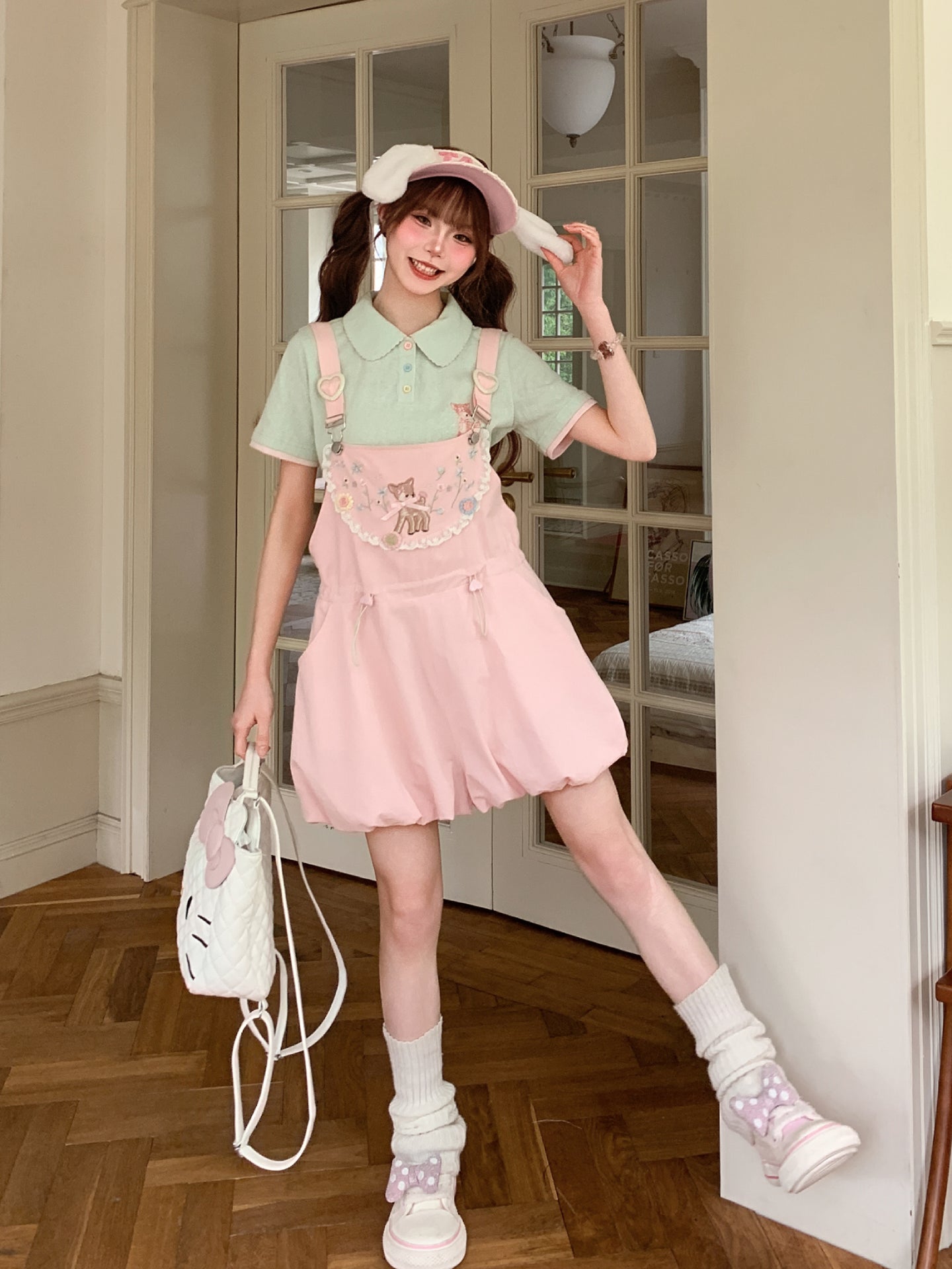 Dear Bambi Polo Tee-Tops-ntbhshop