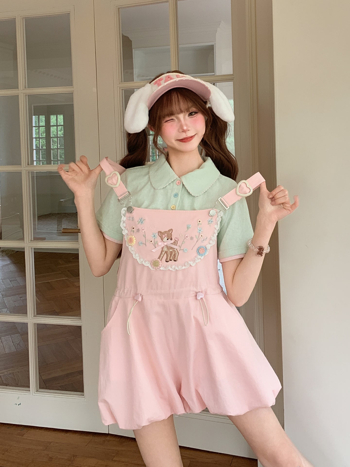 Dear Bambi Polo Tee-Tops-ntbhshop