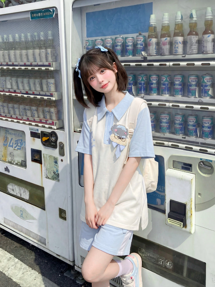 Pup Professor Polo & Shorts-Sets-ntbhshop