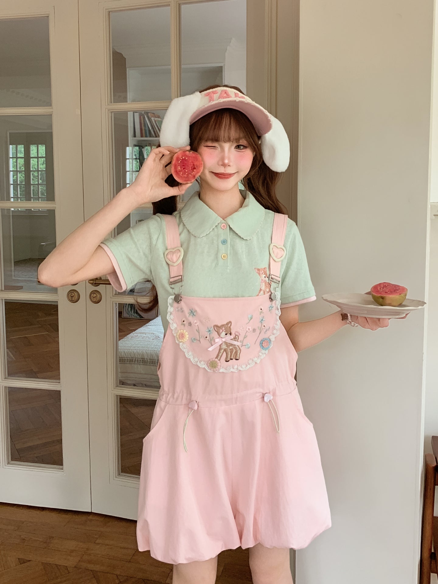 Dear Bambi Polo Tee-Tops-ntbhshop