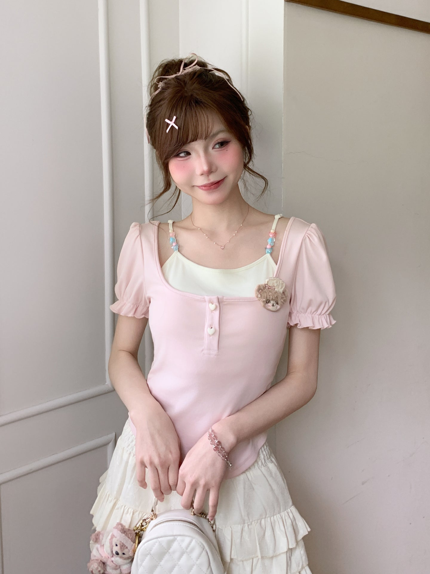Bakery Bear Layered Tops-Tops-ntbhshop