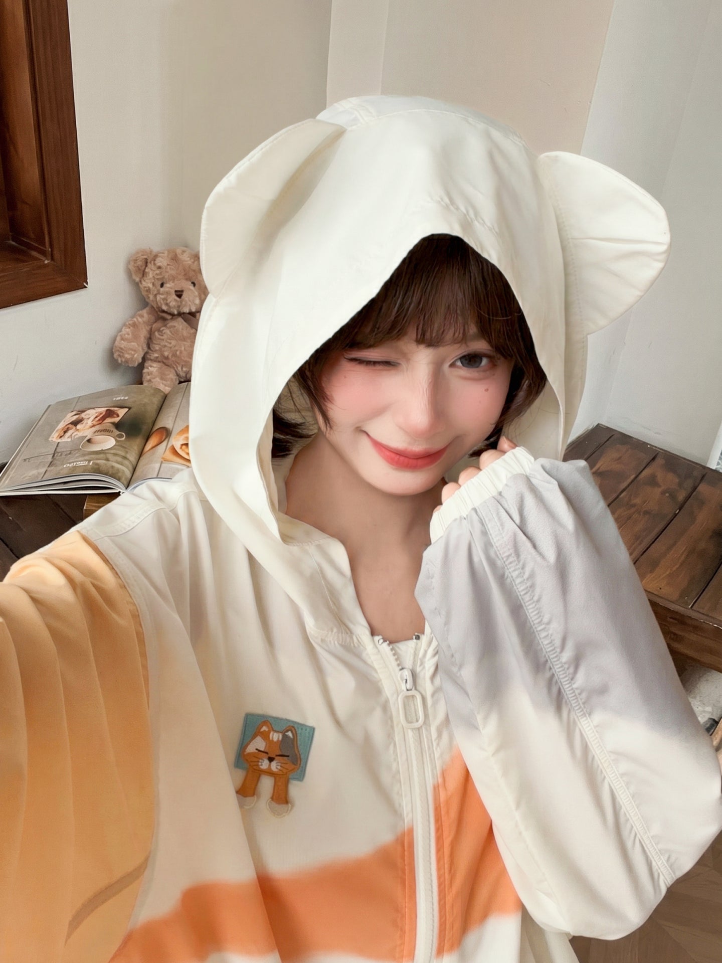 Kitty Tabby Sun Jackets-Outerwear-ntbhshop