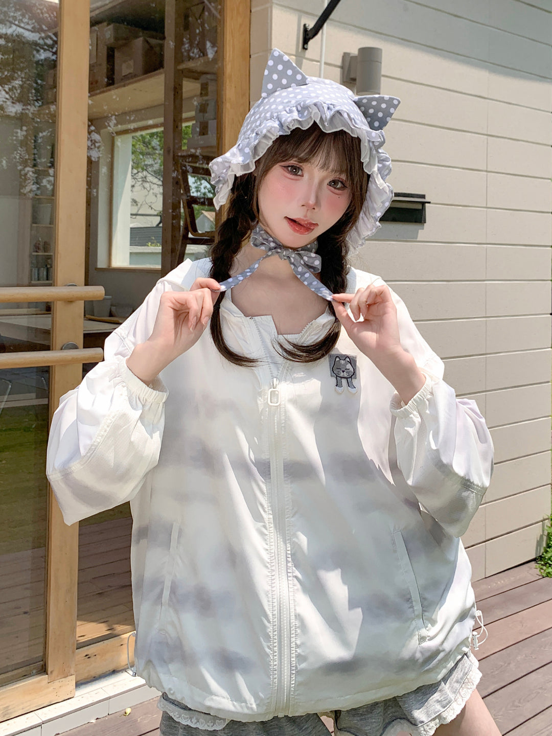 Kitty Tabby Sun Jackets-Outerwear-ntbhshop