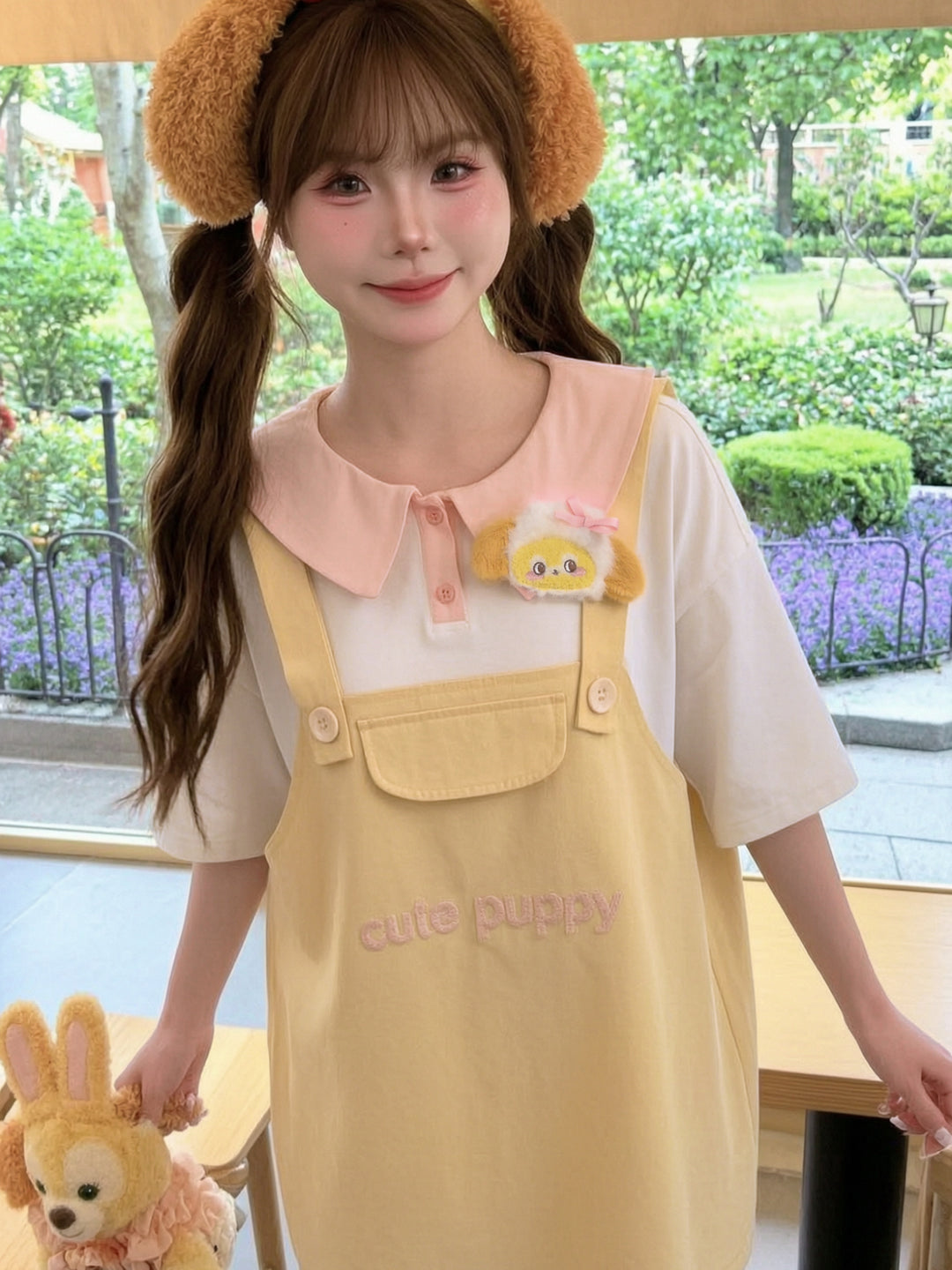 Puppy Honey Cotton Dress-Dresses-ntbhshop