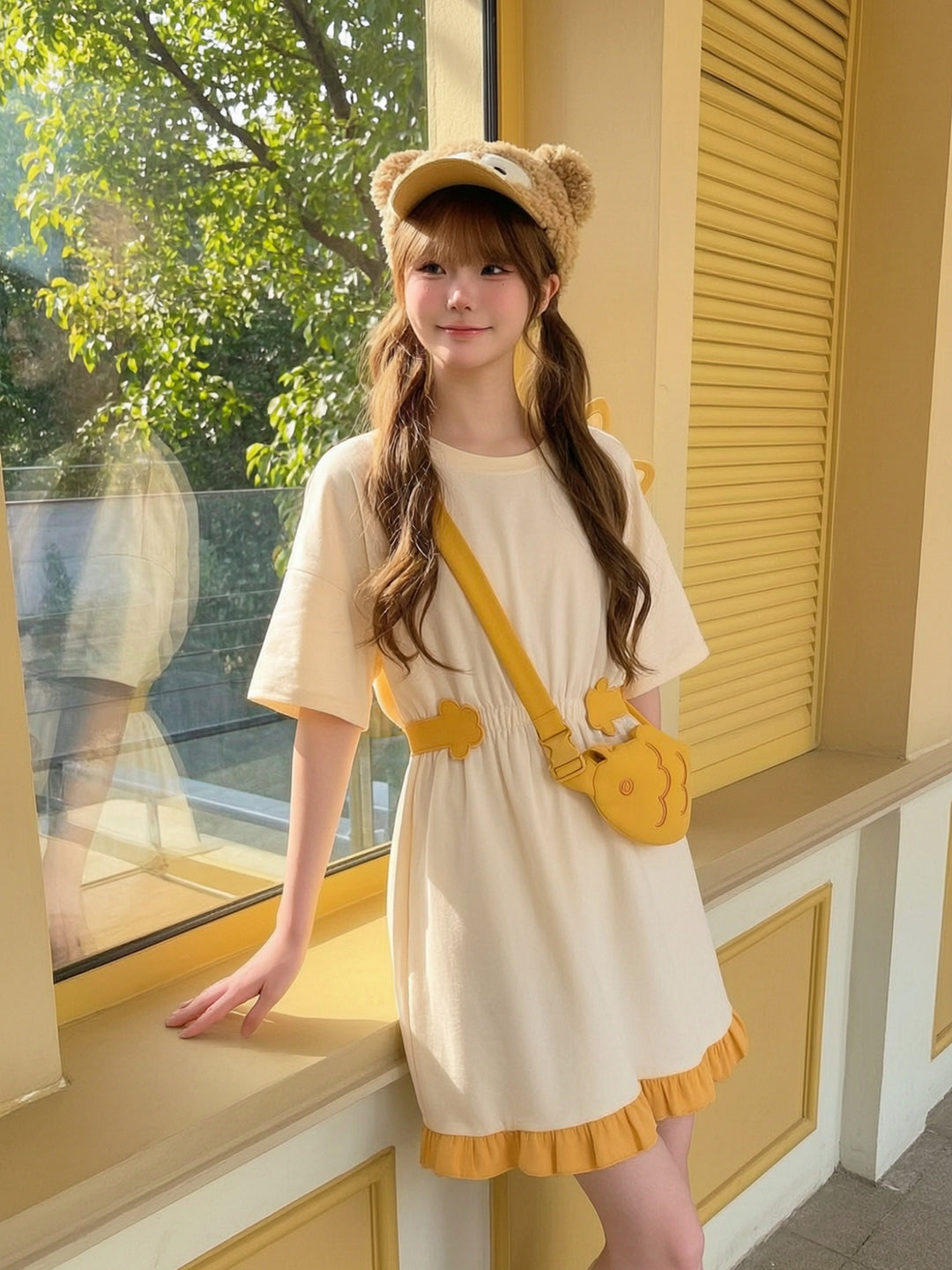 Kitty Butter Dress & Bag-Dresses-ntbhshop