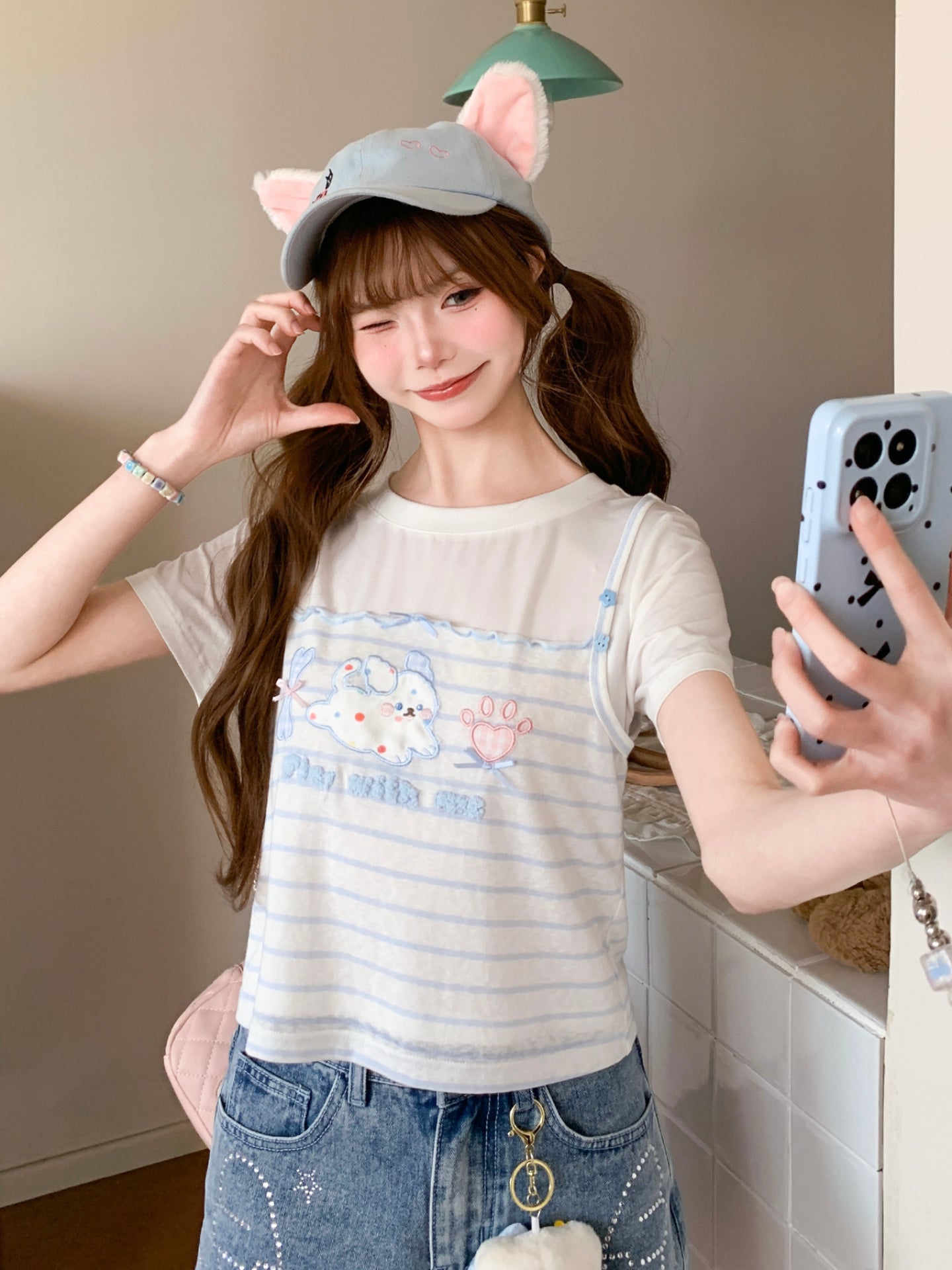 Puppy Milk Crop Top-Tops-ntbhshop
