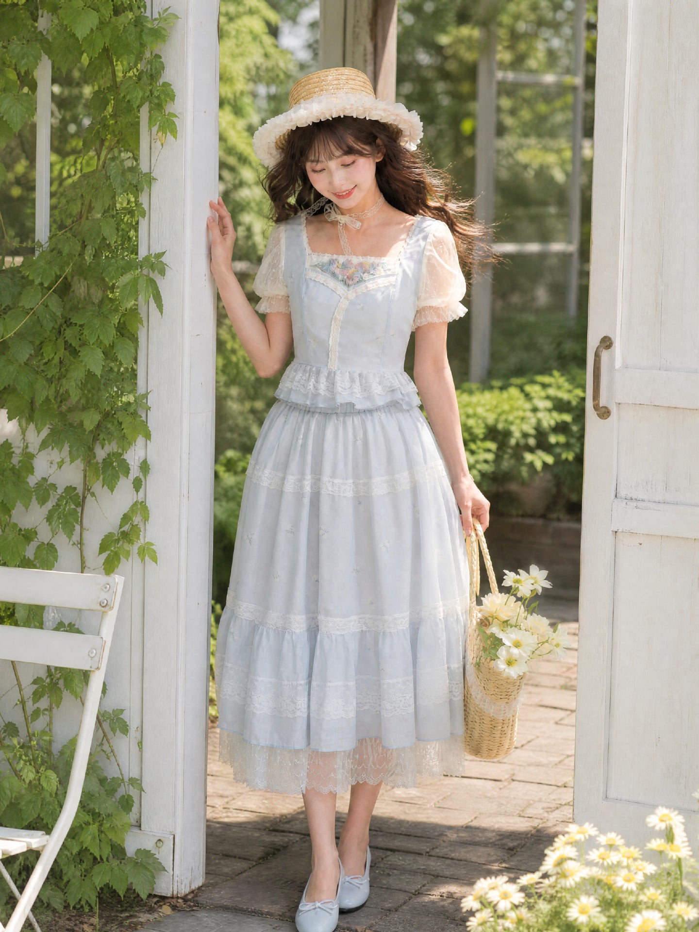 Morning Dew Lace Skirt-Bottoms-ntbhshop