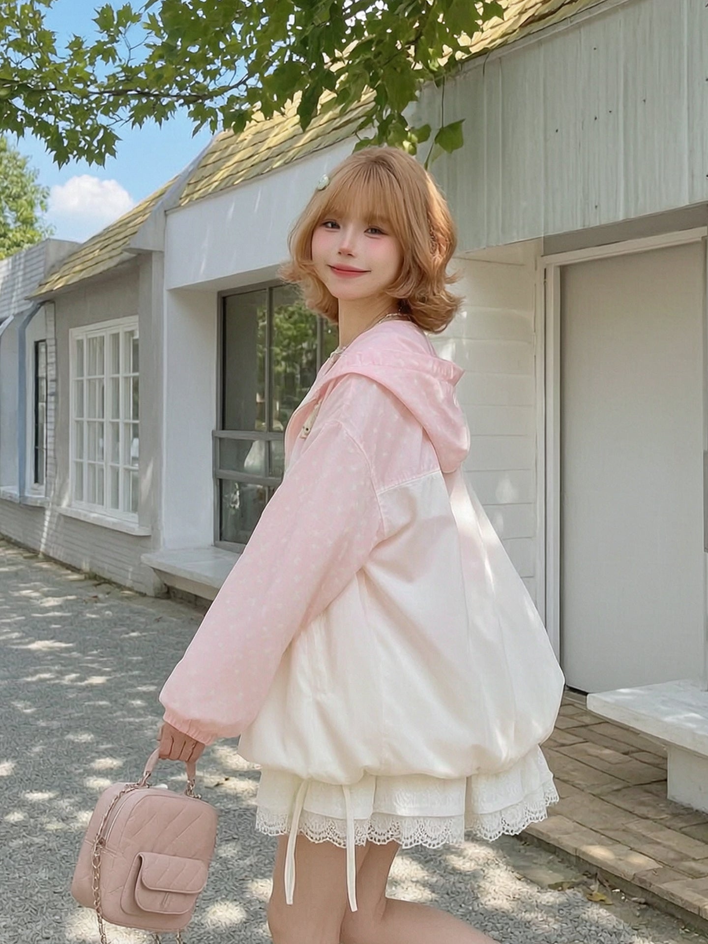 Berry Kitty Sun Jacket-Outerwear-ntbhshop