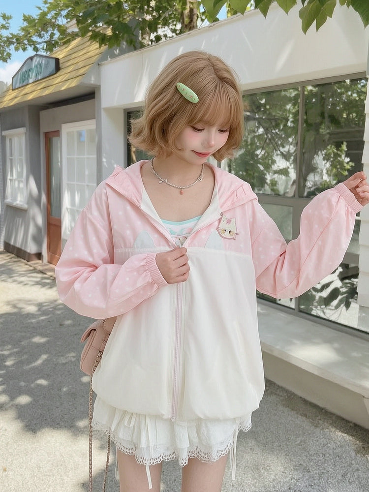 Berry Kitty Sun Jacket-Outerwear-ntbhshop