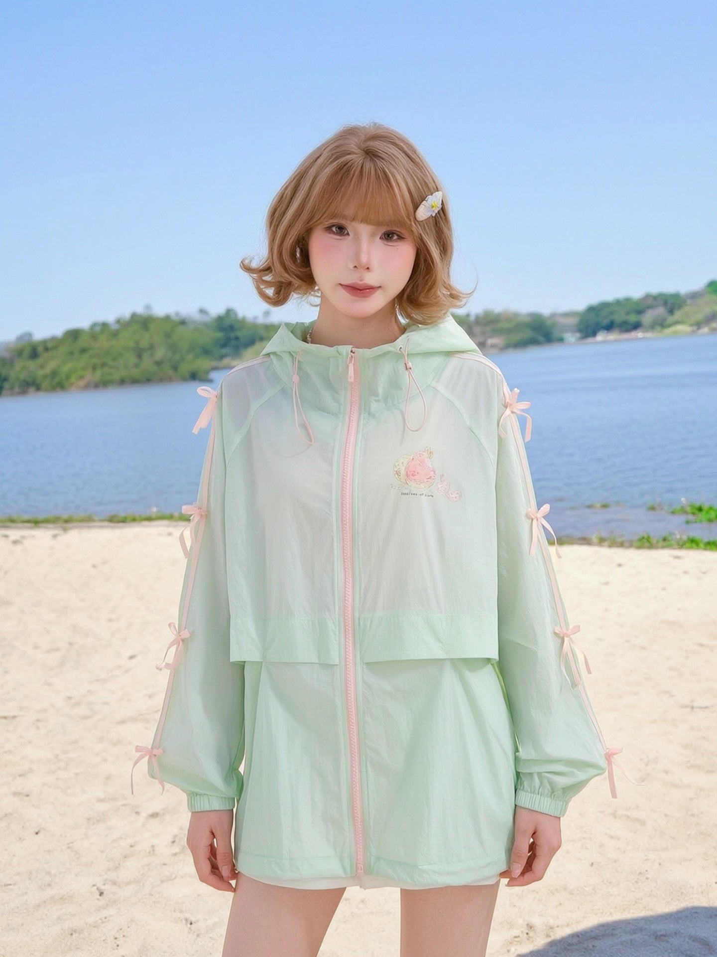 Guava Pop Sun Jacket-Outerwear-ntbhshop