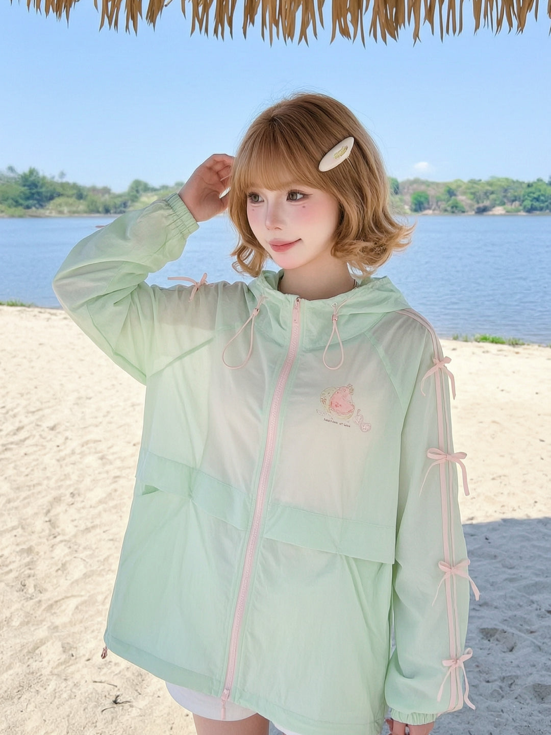 Guava Pop Sun Jacket-Outerwear-ntbhshop