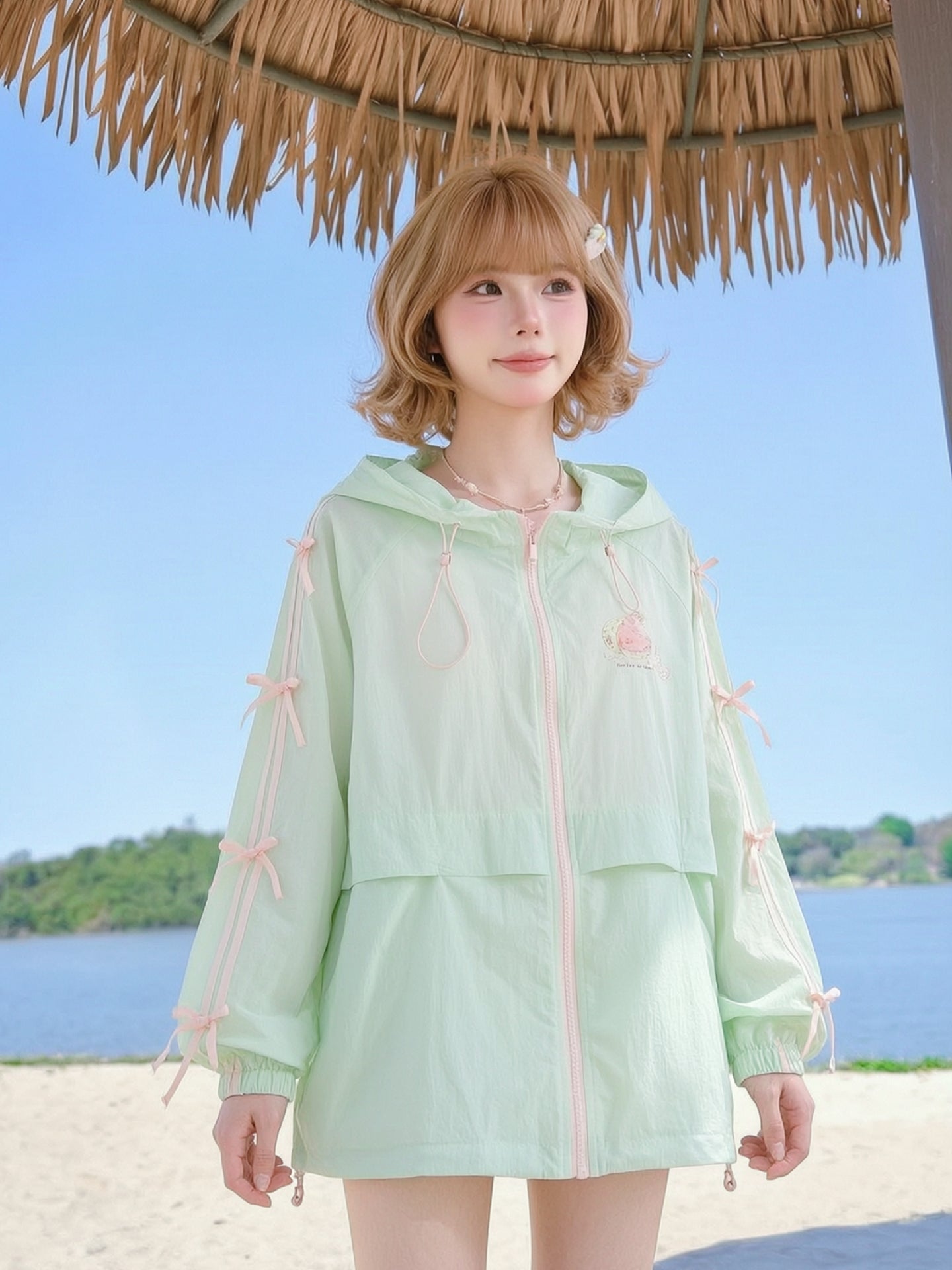 Guava Pop Sun Jacket-Outerwear-ntbhshop