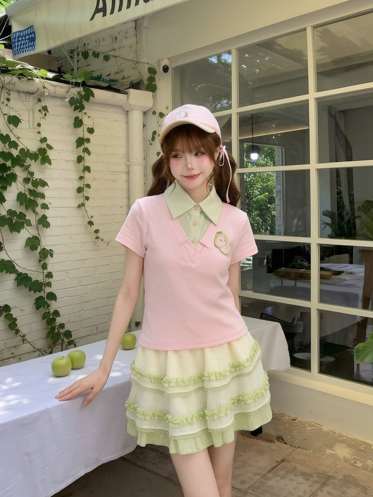 Pink Guava Tie Top-Tops-ntbhshop