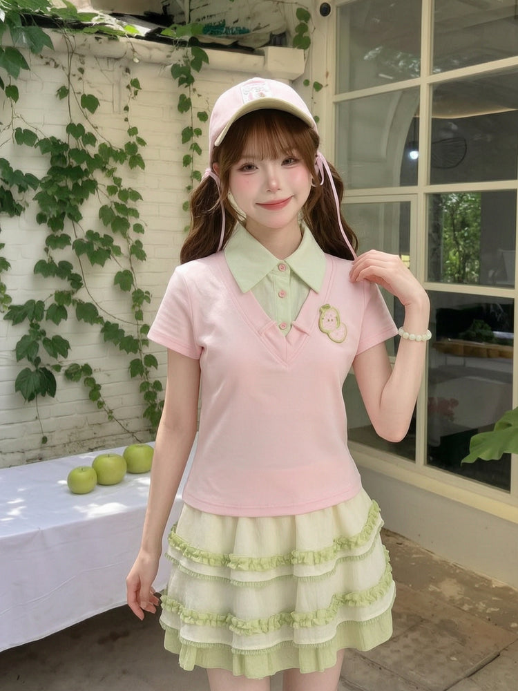 Pink Guava Tie Top-Tops-ntbhshop