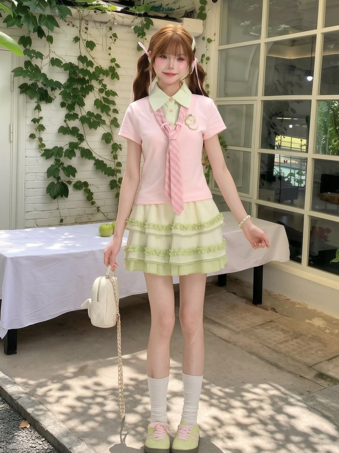 Pink Guava Tie Top-Tops-ntbhshop