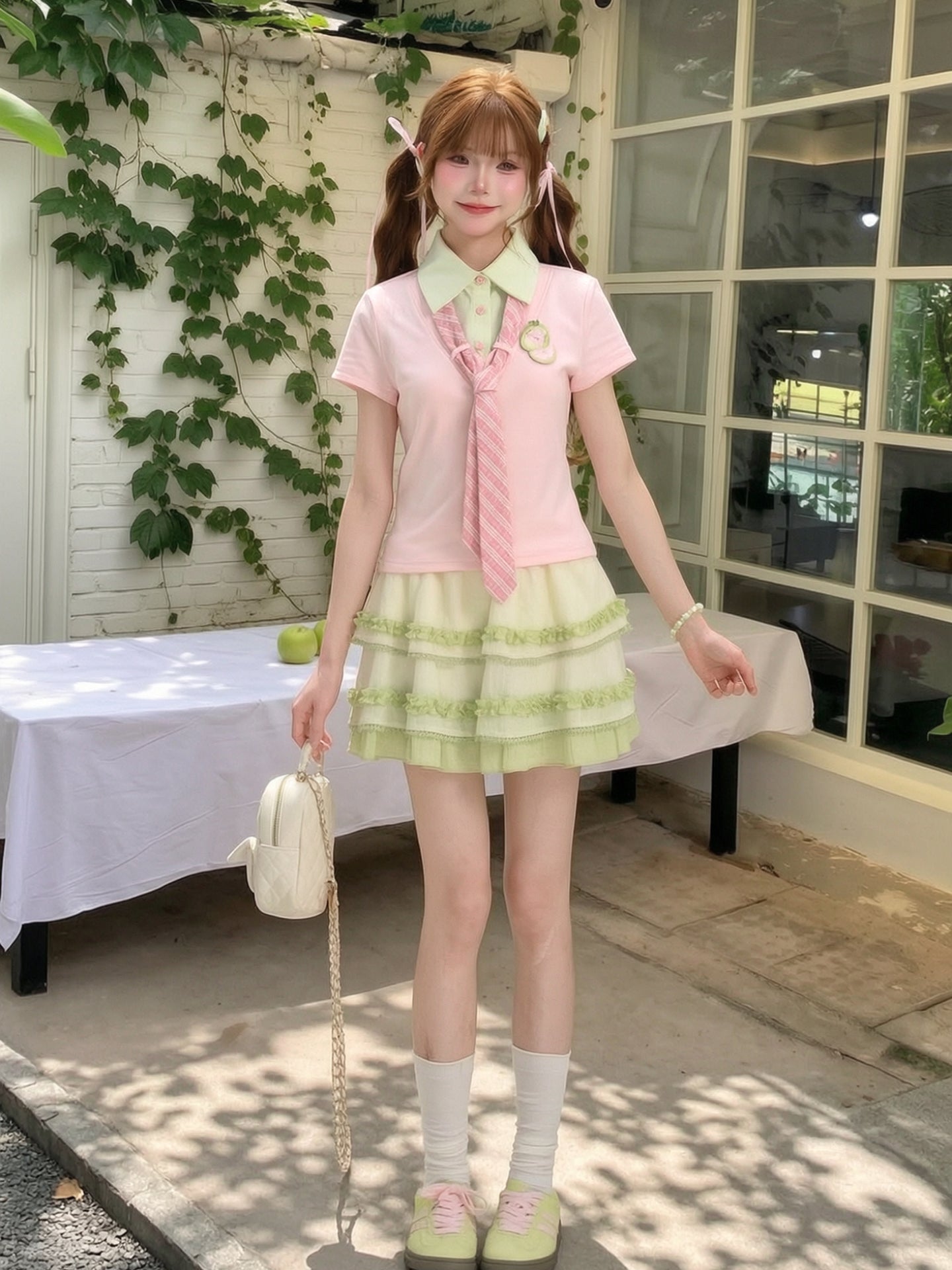 Pink Guava Tie Top-Tops-ntbhshop