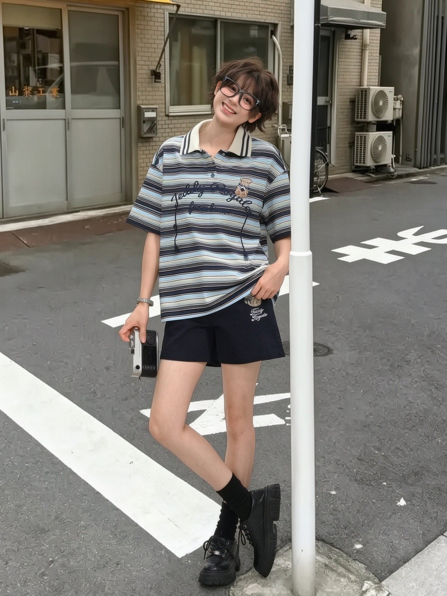 Teddy Royale Sailor Shorts-Bottoms-ntbhshop