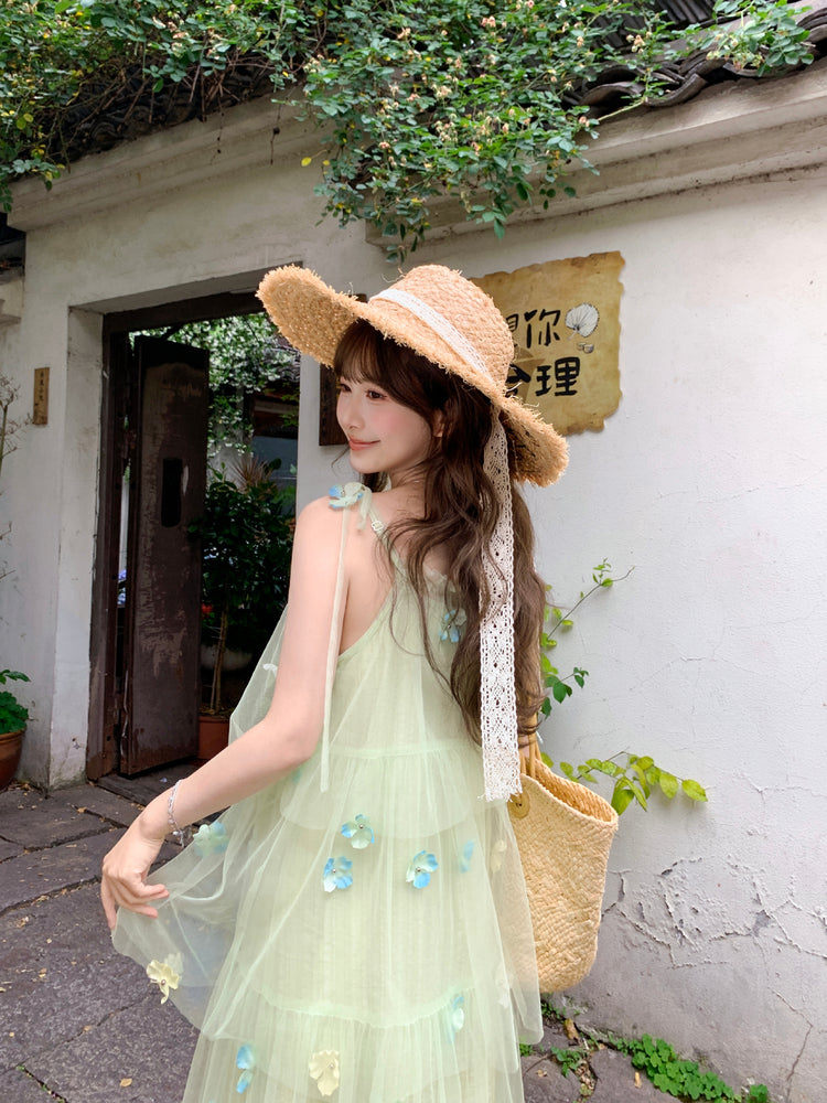 Dewdrop Bloom Tulle Dress-Dresses-ntbhshop