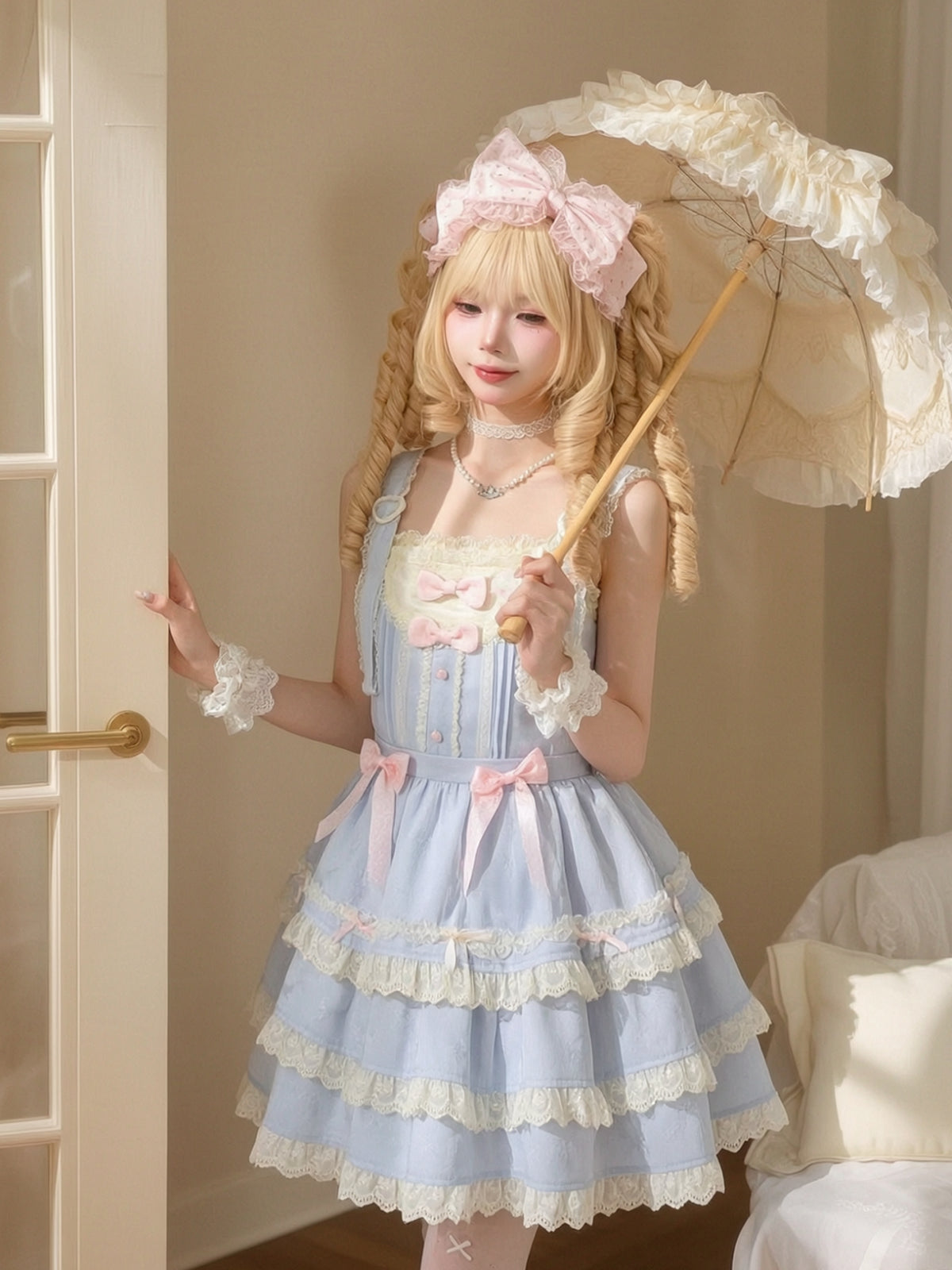 Bluebell Belle Lace Dress-Dresses-ntbhshop