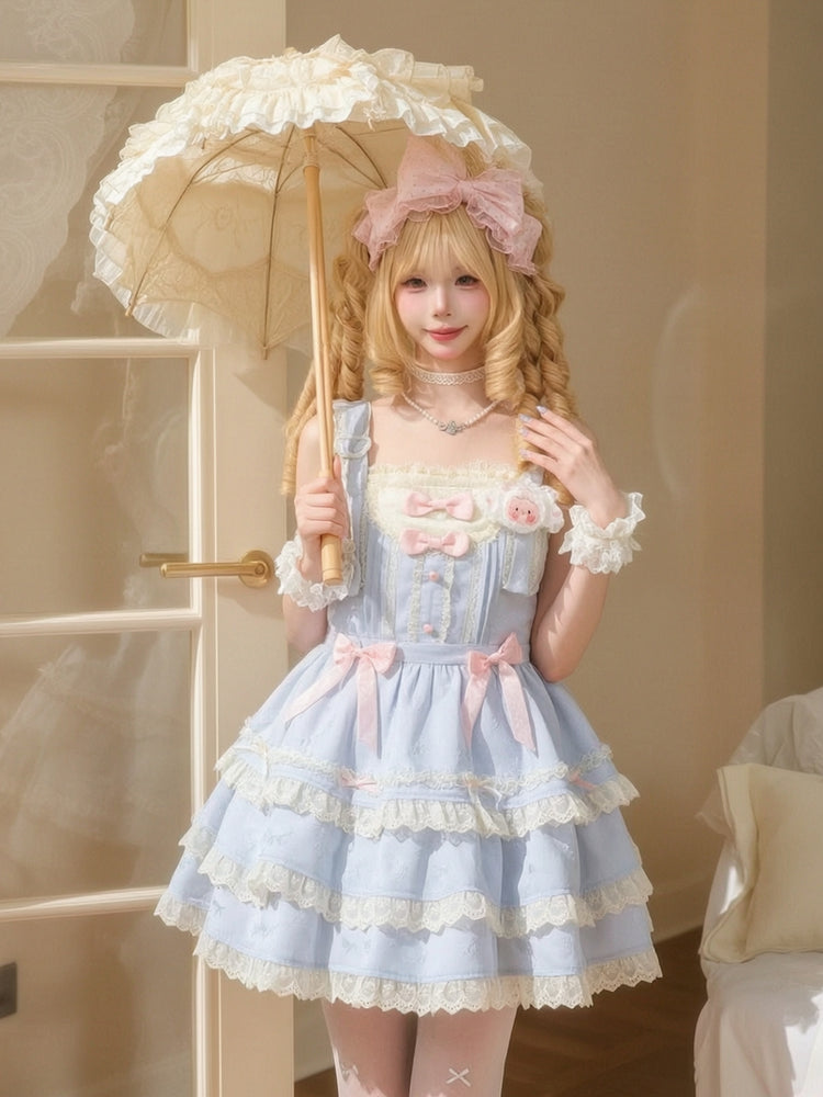 Bluebell Belle Lace Dress-Dresses-ntbhshop