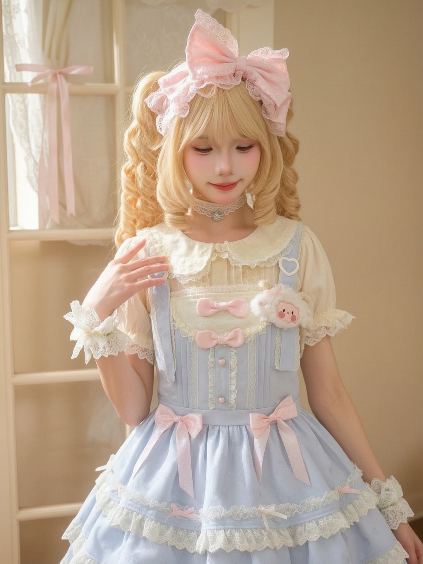 Bluebell Belle Lace Dress-Dresses-ntbhshop
