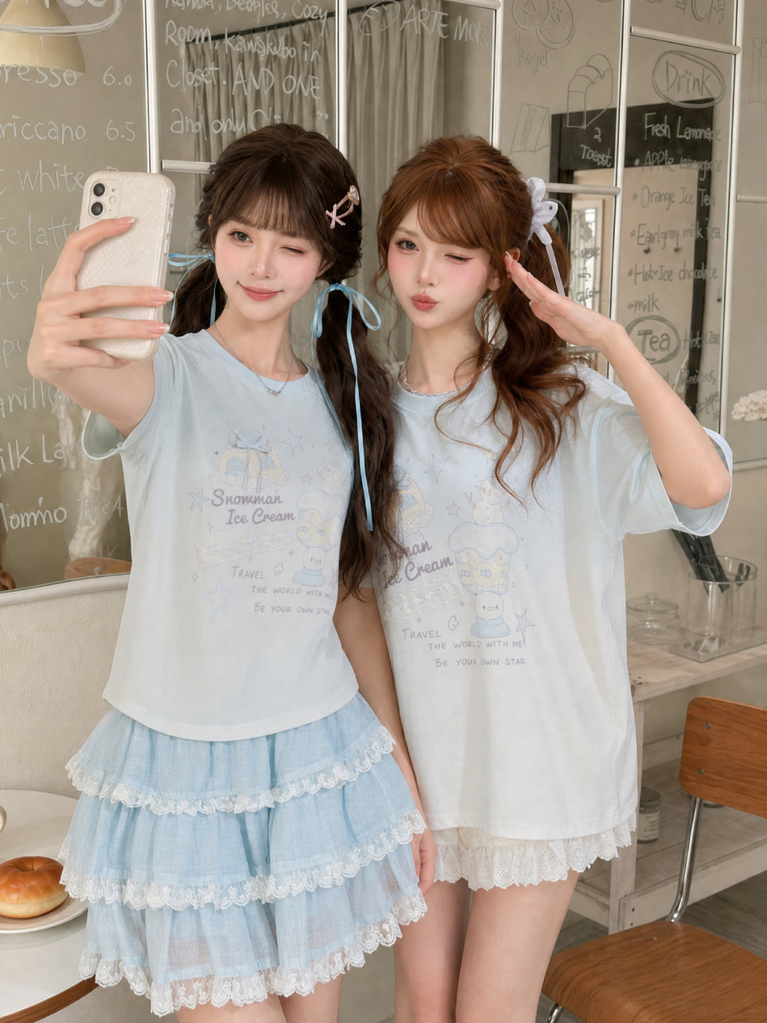 Snow Ice Cream Tee-Tops-ntbhshop