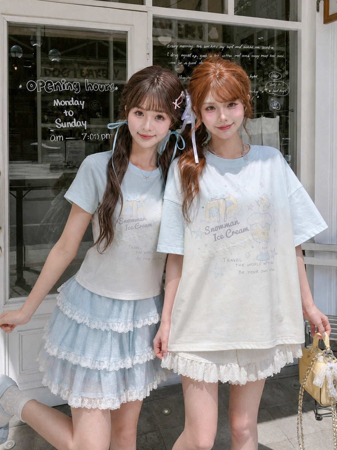 Snow Ice Cream Tee-Tops-ntbhshop