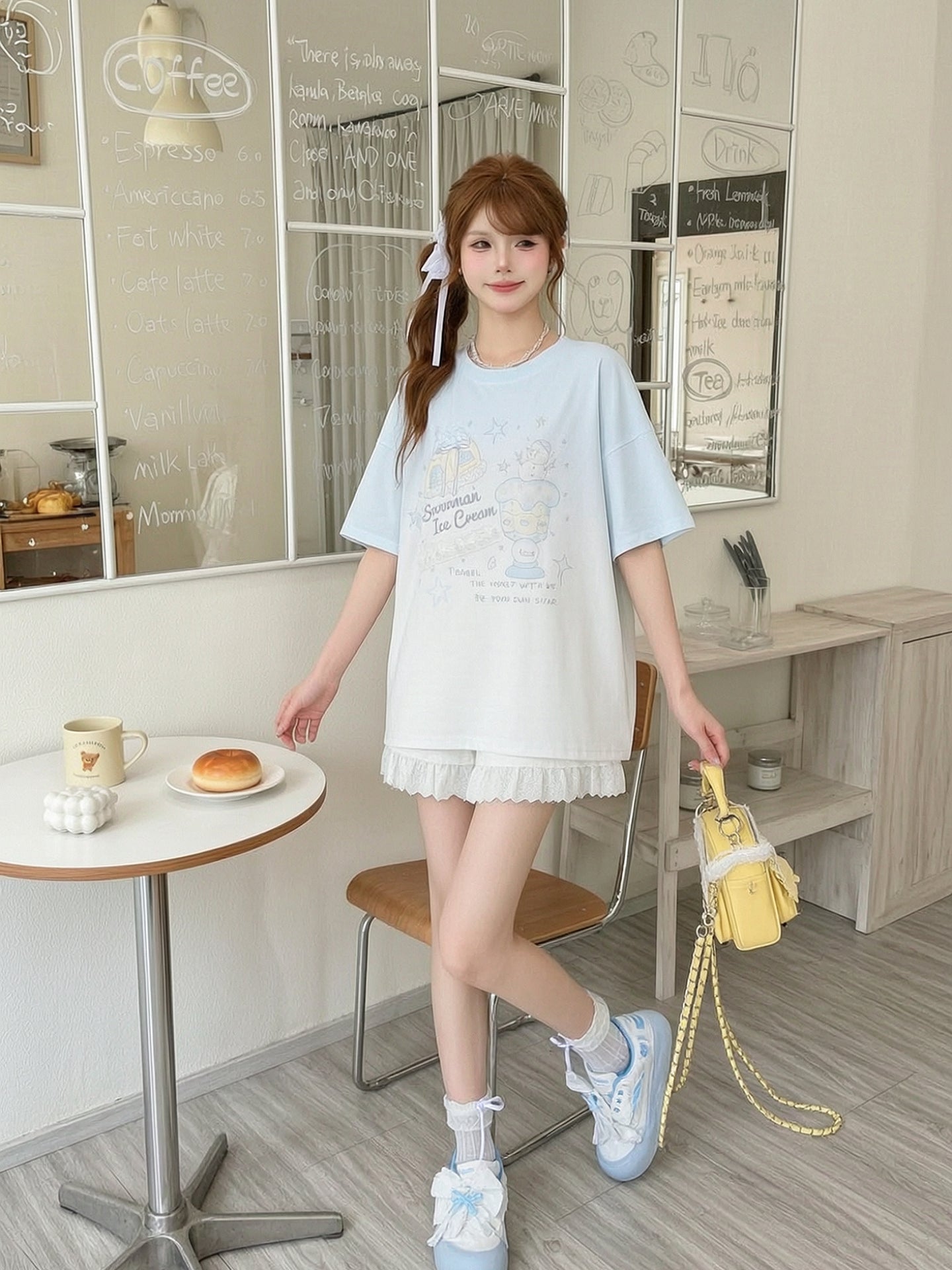 Snow Ice Cream Tee-Tops-ntbhshop