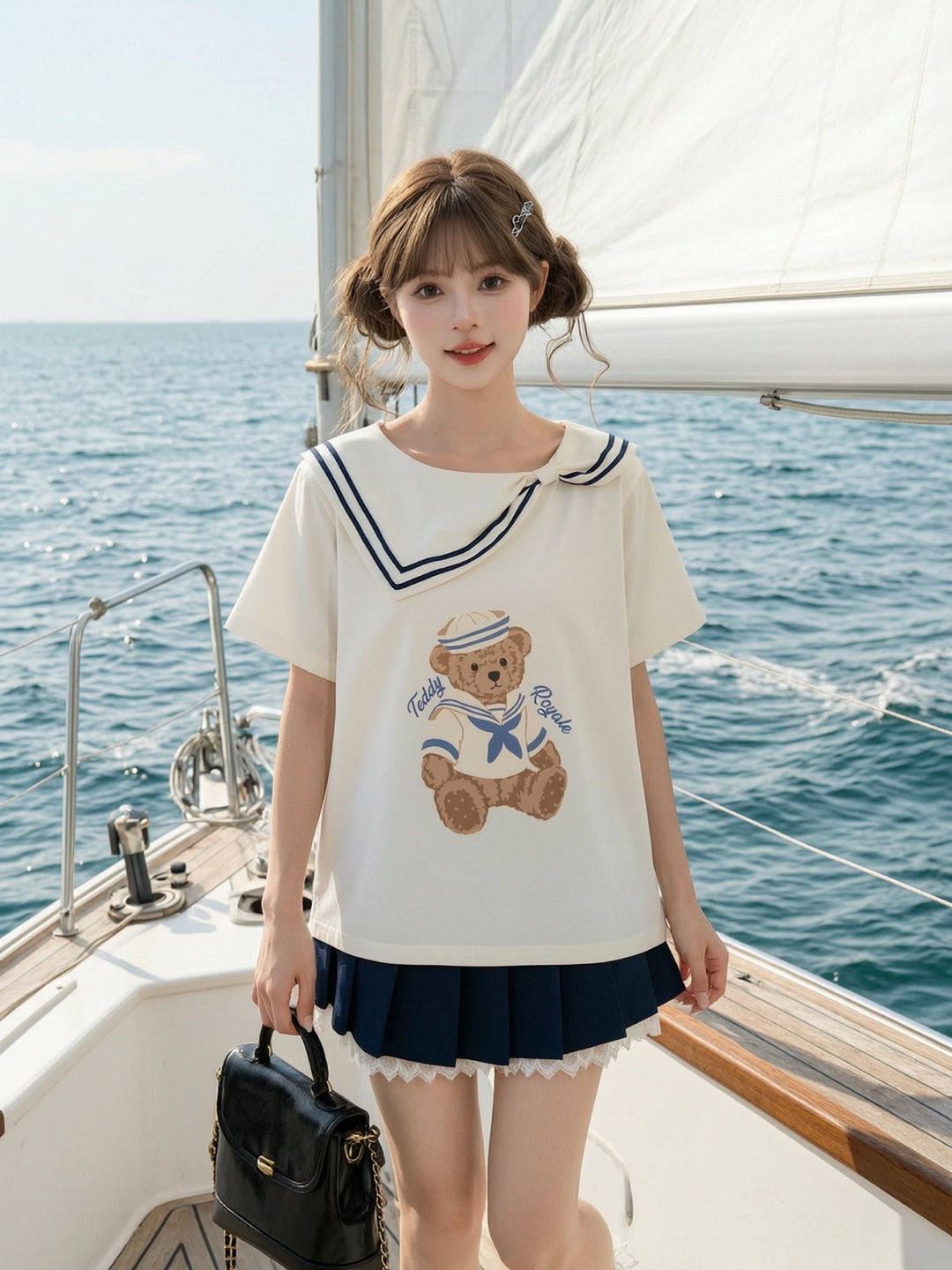 Teddy Royale Sailor Tee-Tops-ntbhshop